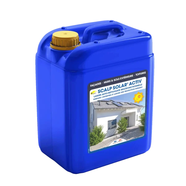 Lasure auto-nettoyante photocatalytique