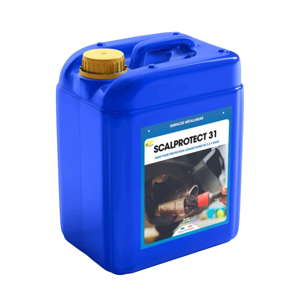 Huile protection pour surfaces métalliques