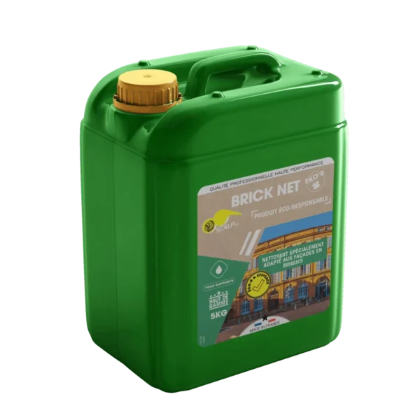 Nettoyant biosourcé pour façades en brique