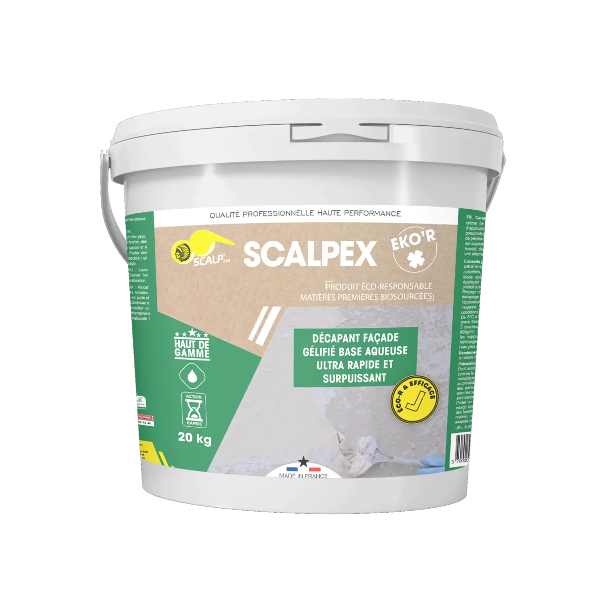Décapant gélifié biodégradable