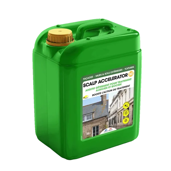 Additif détergent pour traitement biocide